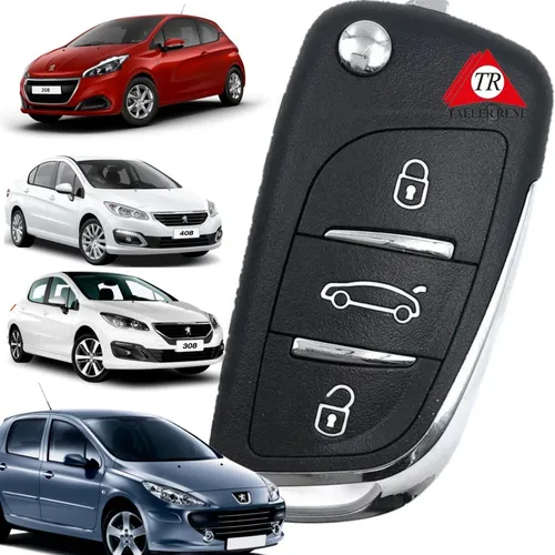 comprar Copia Llave Codificada Peugeot 307 308 208 408 Telemando 