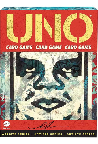 Uno Shepard Fairey Artist Series Juego De Mesa Juegopoly (Reacondicionado)