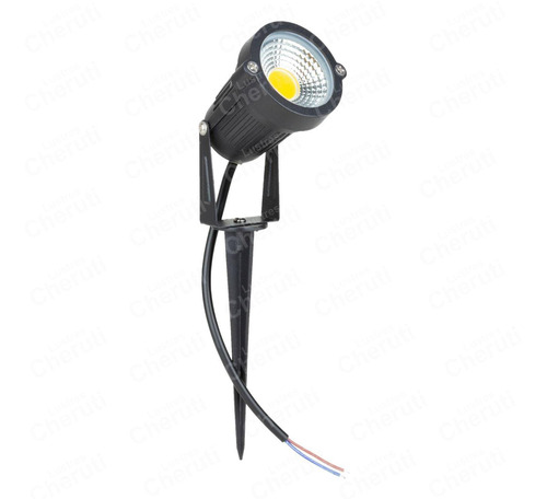 Espeto Jardim Led 7w Prova Dagua Kit 5 Peças B Quente 7w