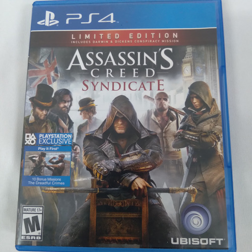 Assassins Creed Syndicate Game Ps4 Mídia Física