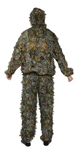 Roupa Camuflada Ghillie Sniper 3d ( Calça + Jaqueta) Gg E Xg