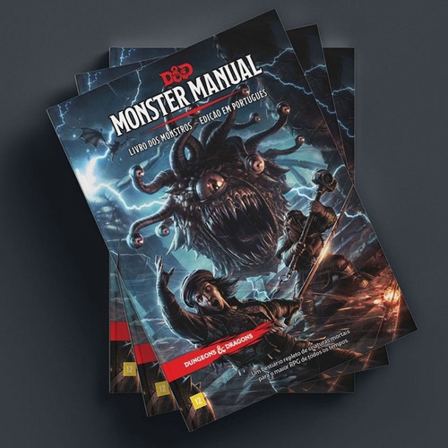 D&d Dungeons & Dragons Manual Dos Monstros