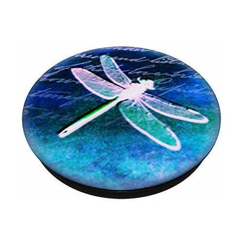 Dragonfly Pop Socket, Bonito Diseño Vintage De Libélula Arco