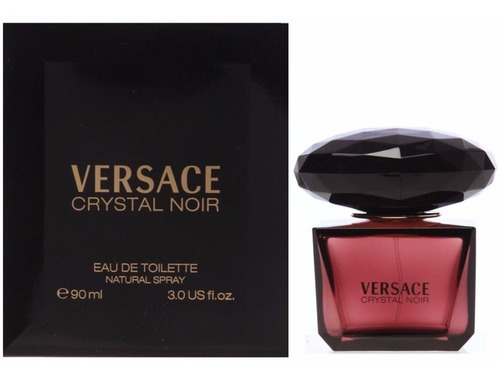 Imagen 1 de 2 de Versace Crystal Noir De Versace Eau De Toilette 90 Ml.