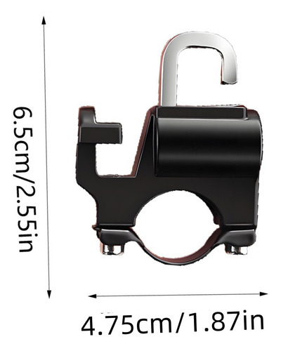 Candado Para Cascos De Coche Y Moto Secure Step And Secure