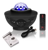 Comprar Proyector Bluetooth Luces Led Control Parlante Nocturno