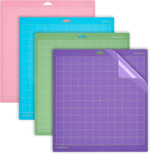 4 Pzas Tapete De Corte For Cricut Silhouette Cameo 30x30cm