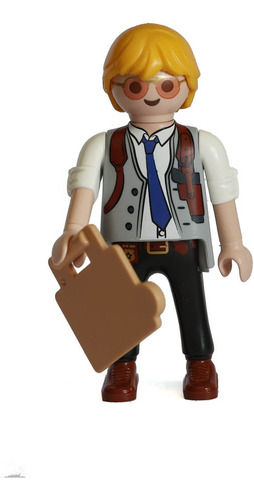 Playmobil Serie 22 Nene Policia De Civil Oficinista Policias