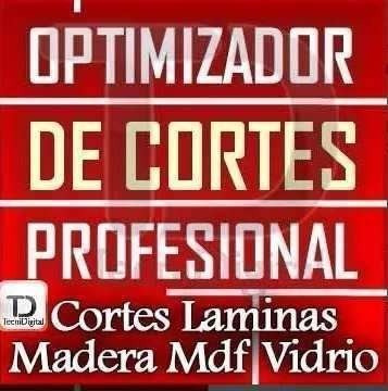 Programa Optimizador Cortes Lamina Tablero Madera Mdf Final