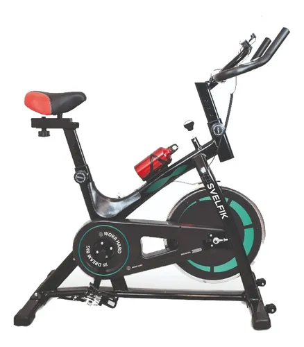 Bicicleta spinning fija centurfit 6kg hogar fitness cardio sale