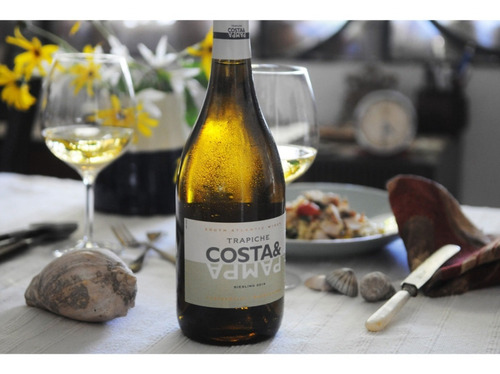 Imagen 2 de 10 de Vino Trapiche Costa & Pampa Riesling 750ml.