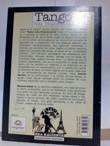 Tango Para Pricipiantes Horacio Salas Longseller