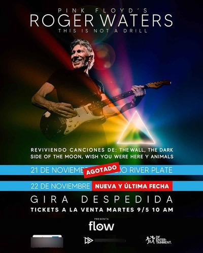 Roger Waters Live In Argentina River Plate (2023) - Dvd