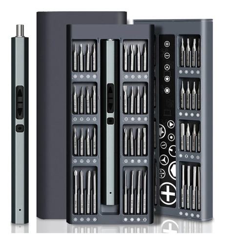 Destornillador Electrico 66 En 1 Portátil Mini Set Kit Mixio