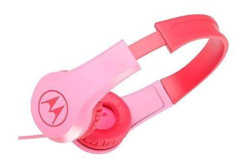 Audífonos Para Niños Motorola Squads 200 Pk Rosado