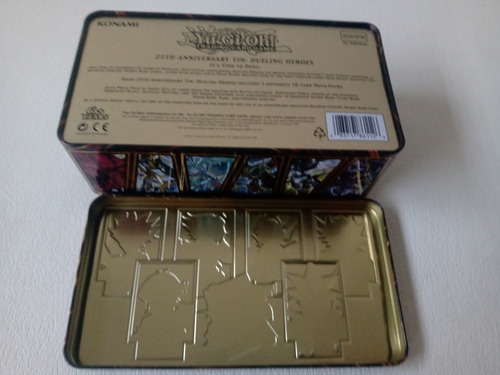 Caja Metalica Coleccionable Yu-gi-oh! ( Lote De 2 ) (Usado)