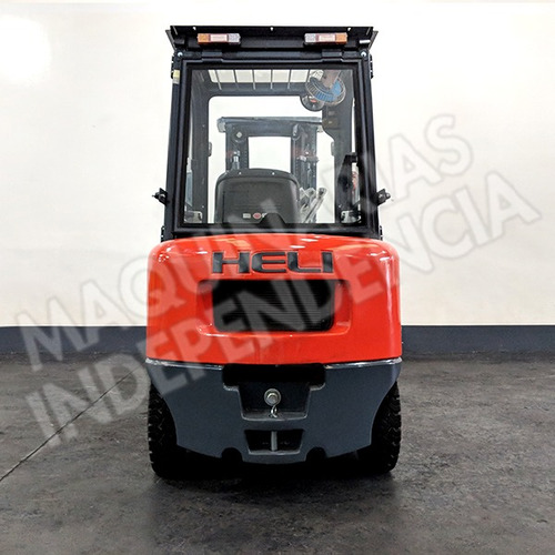 Imagen 6 de 11 de Autoelevador Heli 2500 Kg Diesel Isuzu Cpcd25 Cabina 0km