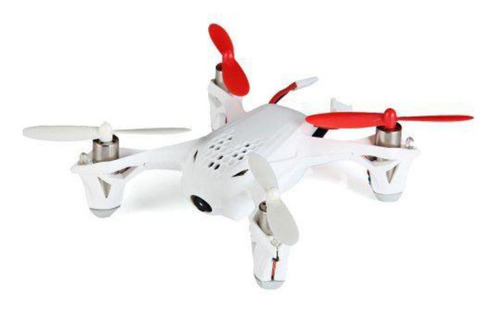 Mini drone Hubsan X4 H107D con cámara SD white 1 batería