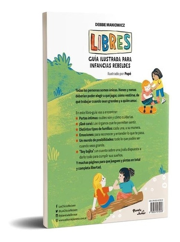 Imagen 7 de 8 de Libres: Guía Ilustrada Para Infancias Rebeldes - Maniowicz