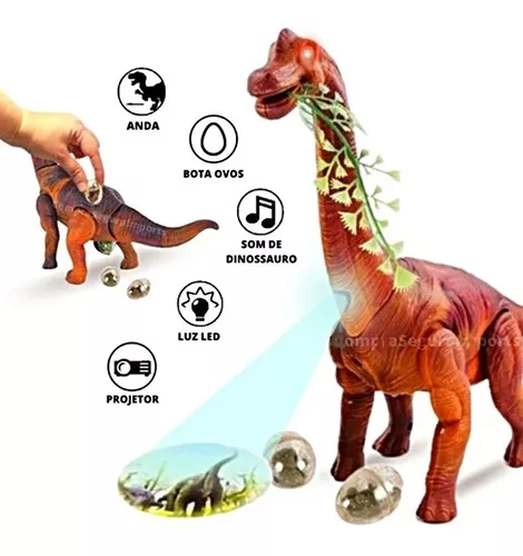 Dinossauro com Som, Luz e Movimento