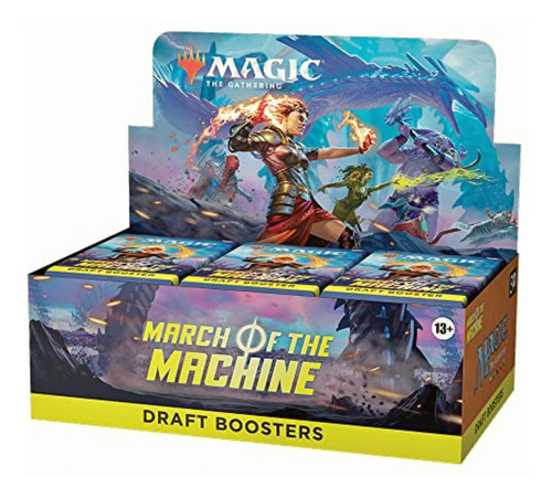 Magic The Gathering March Of The Machine Draft Booster Box |