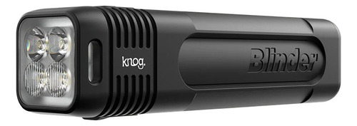 Farol Knog Blinder 900 Lumens 4 Leds Alta Qualidade Cor Preto