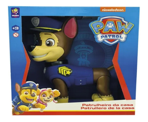 Muñeco Gigante Paw Patrol Chase Ploppy 690960 Ditoys!!!