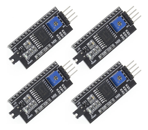 4pz I2c Interfaz Para Lcd 1602 Pcf8574