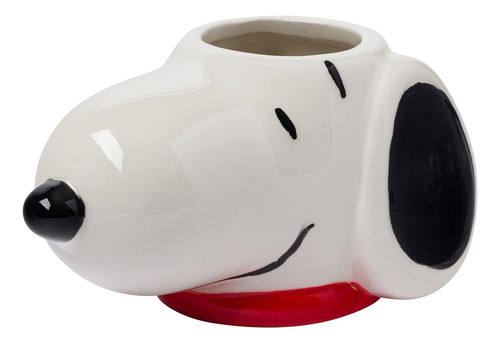 Set De 3 Mini Tazas Snoopy Peanuts Amarillo/blanco Snoopy