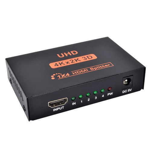 Imagen 4 de 7 de Splitter Ultra Hdmi 1x4 4k - 1080p