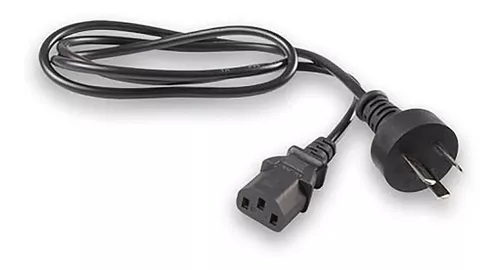 Cable Power Pc 220v Fuente Computadora Alimentacion - Plus