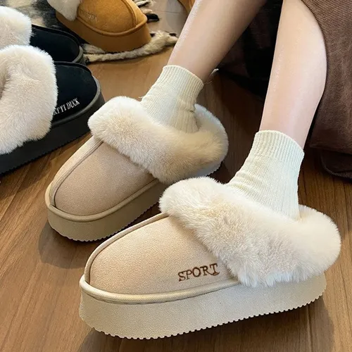 Pantufa Adultol Peluciada Térmica  Inverno Confortável Luxo