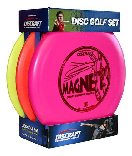 Discraft Starter Pack Beginner Disc Golf Set 3 1 Driver