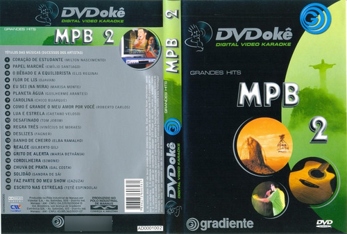 Dvd Lacrado Gradiente Dvdoke Mpb 2 Grandes Hits