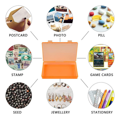 . Estuches De Fotos Y Organizador De Manualidades Multicolor