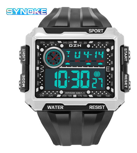 De Reloj Electrónico Empresarial Digital Synoke Square