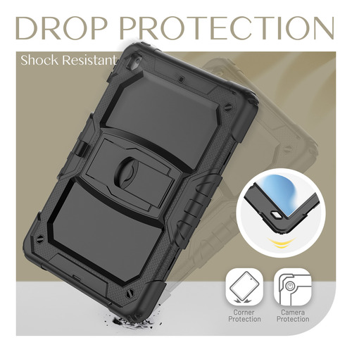 Mica + Funda Para iPad 10.2 9ª 8ª 7ª Gen 2021 A2602 Correa