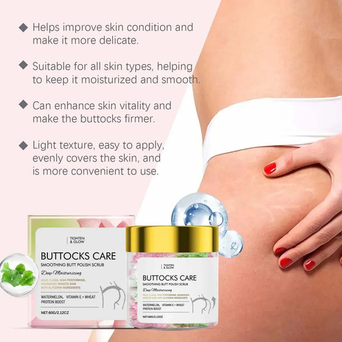 Exfoliante De Glúteos Para Glúteos Limpios Y Suaves
