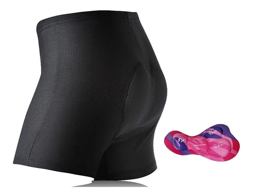 Imagen 2 de 9 de Boxer Ciclismo Mujer Gel Badana Licra Interior+obsequio