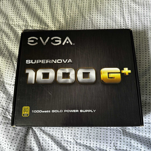 Fuente De Poder Evga Supernova G+ 1000w  Black 100v/240v