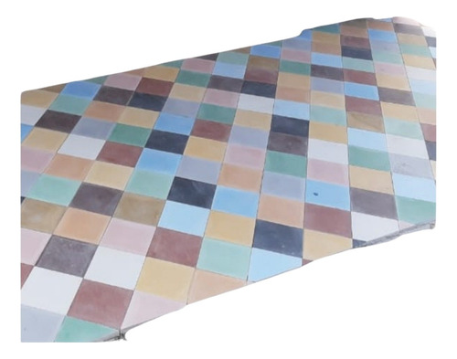 Mosaicos Calcareos Lisos De Colores 20x20 X M2