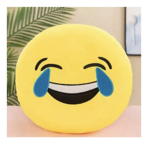 Pack X1 Cojín Con Emoticono De Cara Enrojecida Emoji