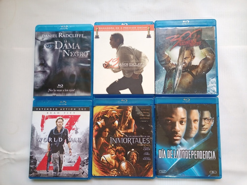 Lote De Películas Blu Ray