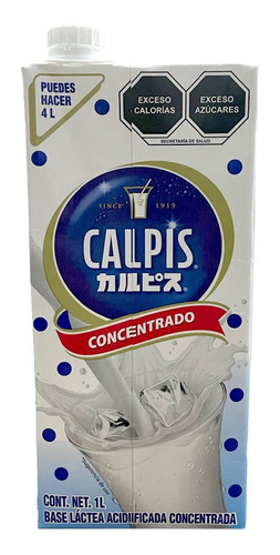 Calpis, Calpico Cocentrado 1 Litro