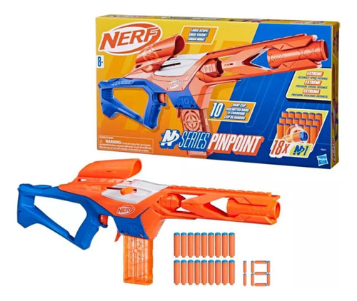 Nerf N Series Pinpoint Lanzador De Dardos Con 18 Dardos