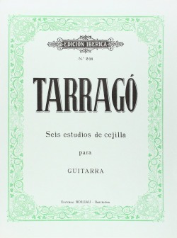 Seis Estudios Cejilla Guitarra Tarrago Gracia Boil  Iuqyes