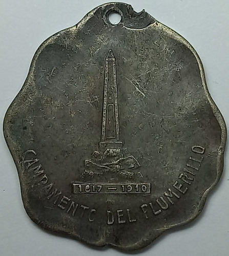 Medalla Campamento El Plumerillo 1910 (ref 101)