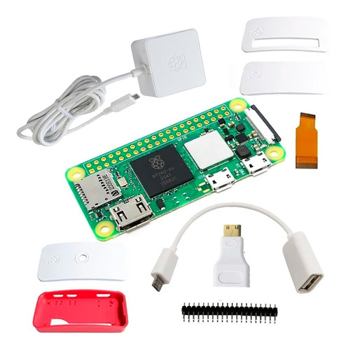 Raspberry Pi Zero 2 W Wifi Case Fuente 5v 3a Kit Oficial