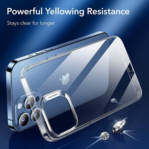 Imagen 10 de 10 de Case Esr Slim Project Zero iPhone 13 Pro Max Clear