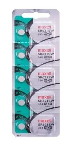 comprar 2blisters Pila Maxell Sr621 Tipo Boton 364 Relojes\u002Faudífonos
